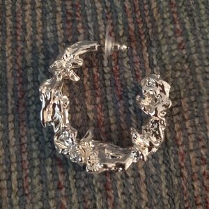 Pilgrim Textured Earrings